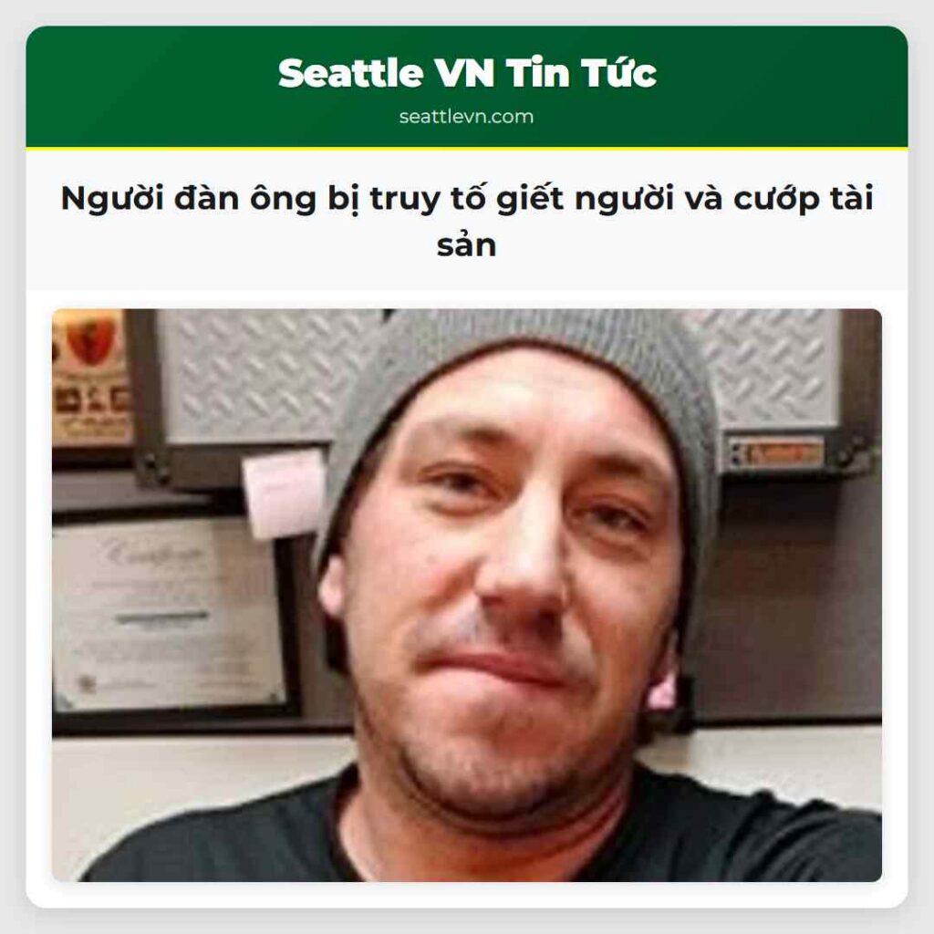 Người đàn ông bị truy tố giết người và cướp tài