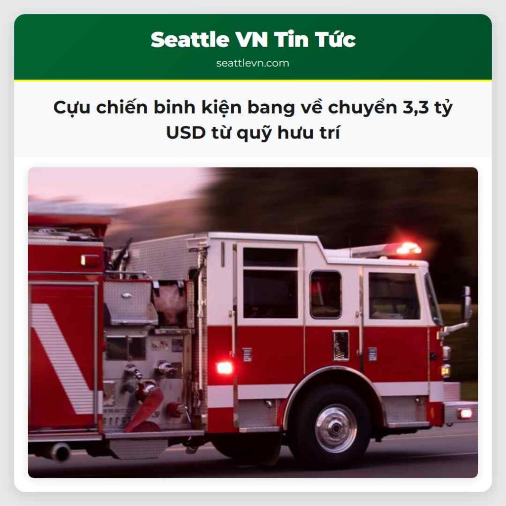 Cựu chiến binh kiện bang về chuyển 3,3 tỷ USD từ