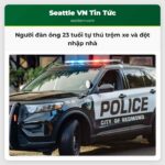 Người đàn ông 23 tuổi tự thú trộm xe và đột nhập nhà