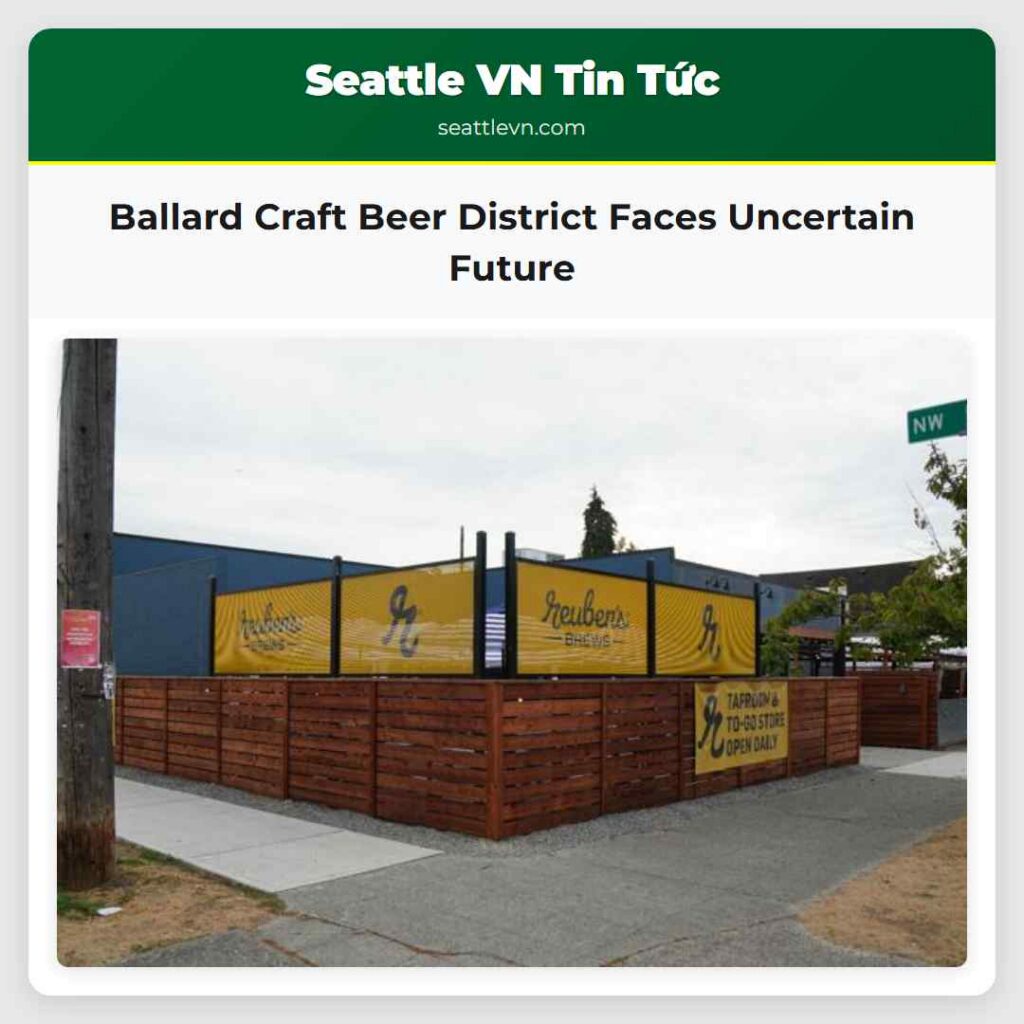 Ballard Craft Beer District Faces Uncertain Future