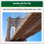 Cậu học trò 13 tuổi được tưởng niệm sau 1 năm