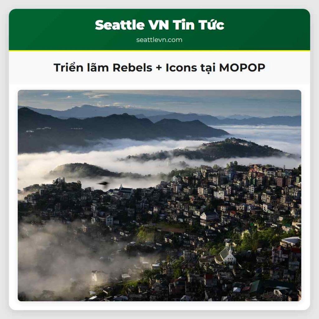 Triển lãm Rebels + Icons tại MOPOP