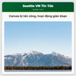 Canvas bị tấn công hoạt động gián đoạn
