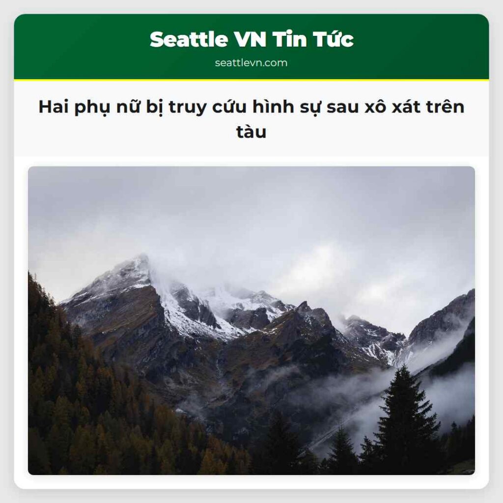 Hai phụ nữ bị truy cứu hình sự sau xô xát trên tàu