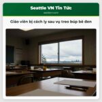 Giáo viên bị cách ly sau vụ treo búp bê đen