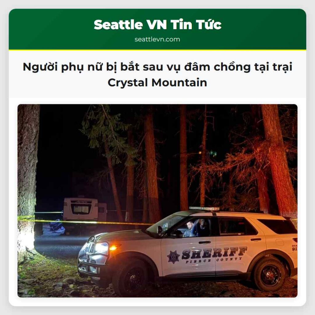 Người phụ nữ bị bắt sau vụ đâm chồng tại trại