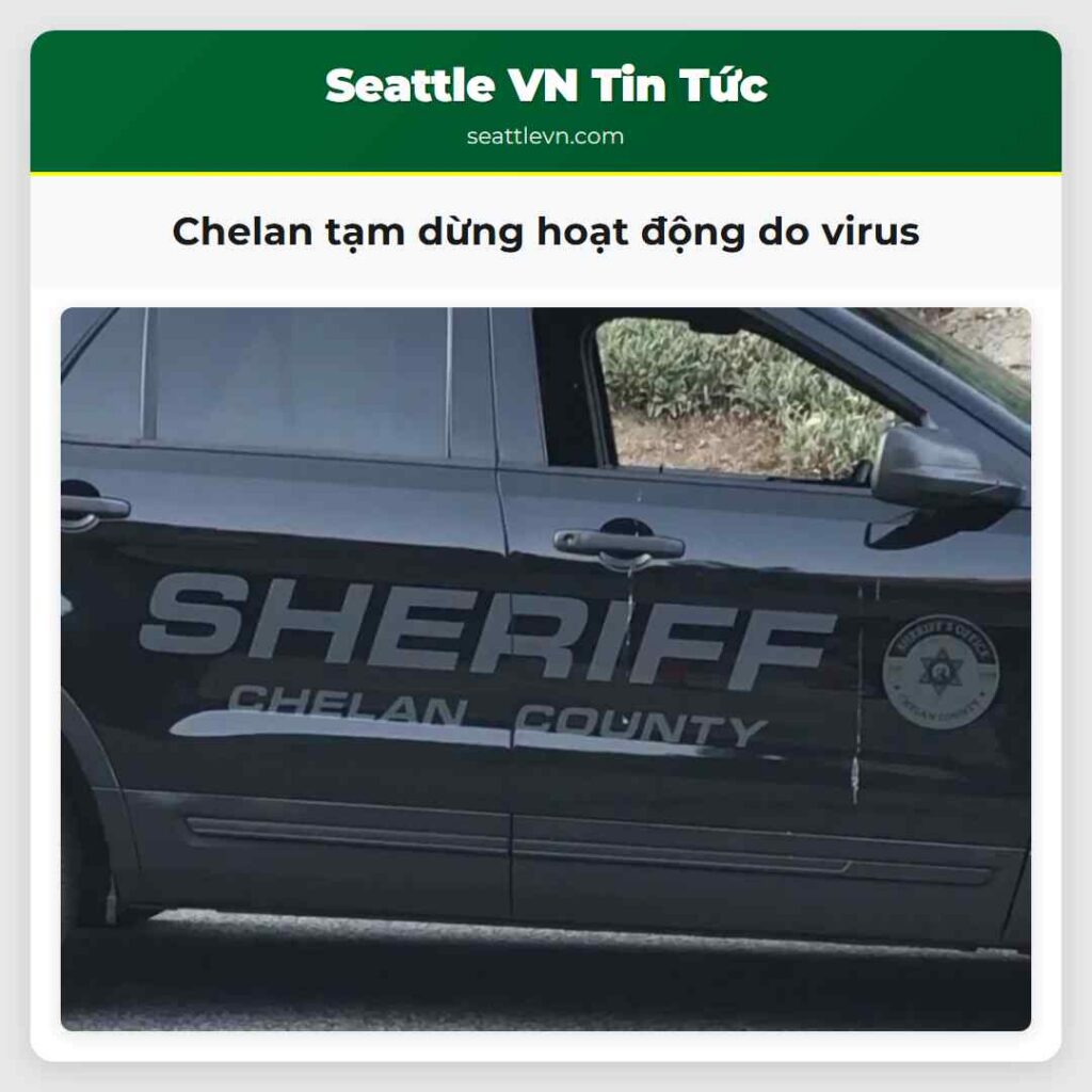 Chelan tạm dừng hoạt động do virus