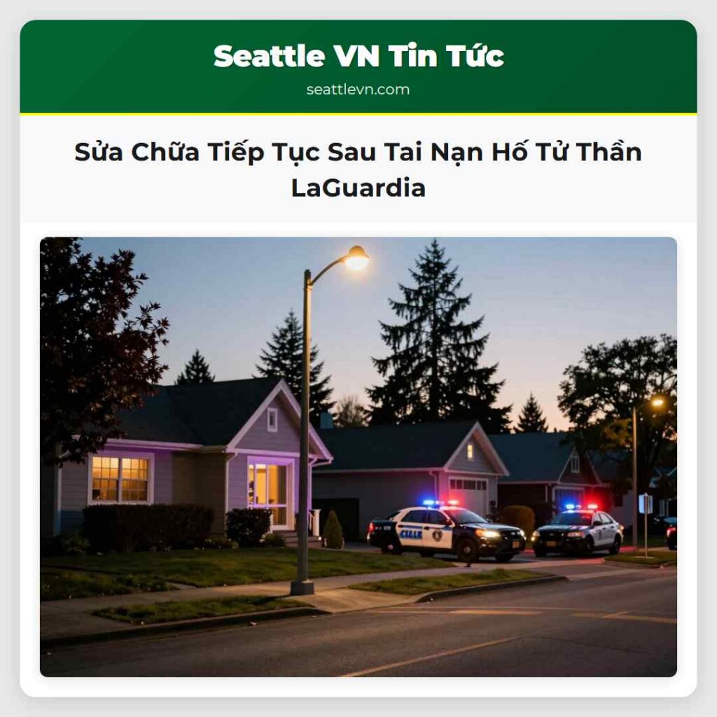 Sửa Chữa Tiếp Tục Sau Tai Nạn Hố Tử Thần LaGuardia