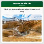 Cảnh sát Renton kêu gọi hỗ trợ tìm xe vụ nổ súng