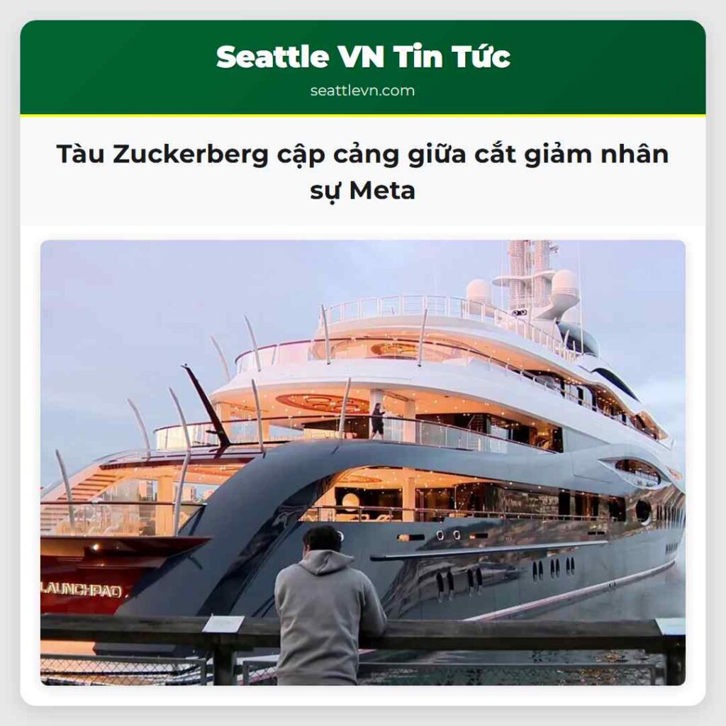 Tàu Zuckerberg cập cảng giữa cắt giảm nhân sự Meta