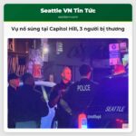 Vụ nổ súng tại Capitol Hill 3 người bị thương