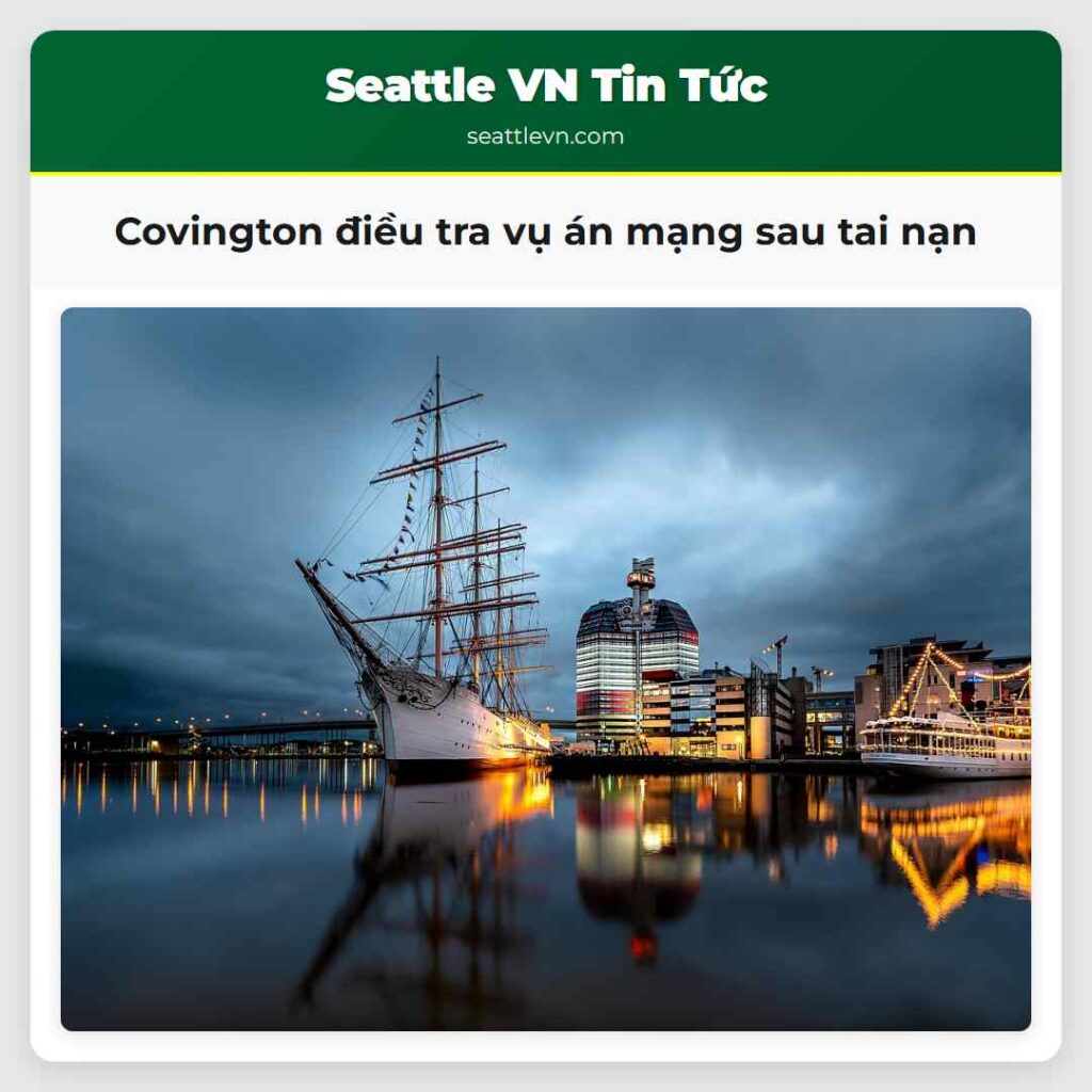 Covington điều tra vụ án mạng sau tai nạn
