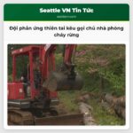 Đội phản ứng thiên tai kêu gọi chủ nhà phòng cháy rừng