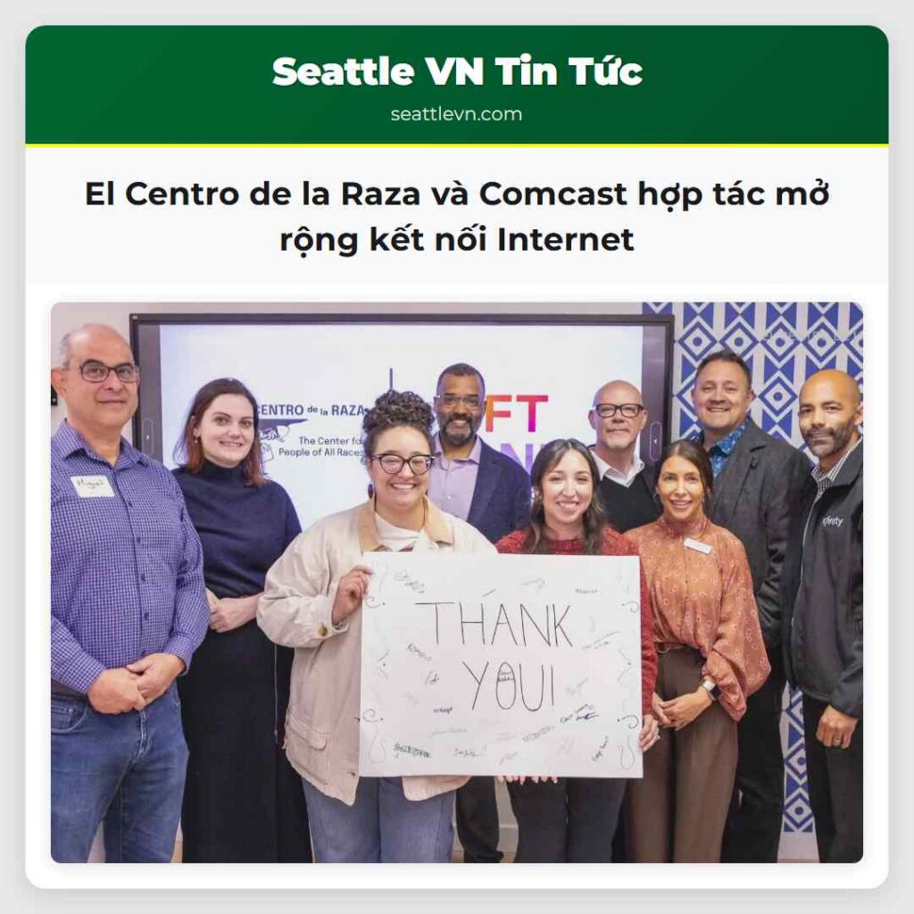 El Centro de la Raza và Comcast hợp tác mở rộng