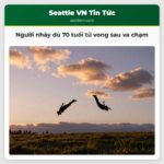 Người nhảy dù 70 tuổi tử vong sau va chạm