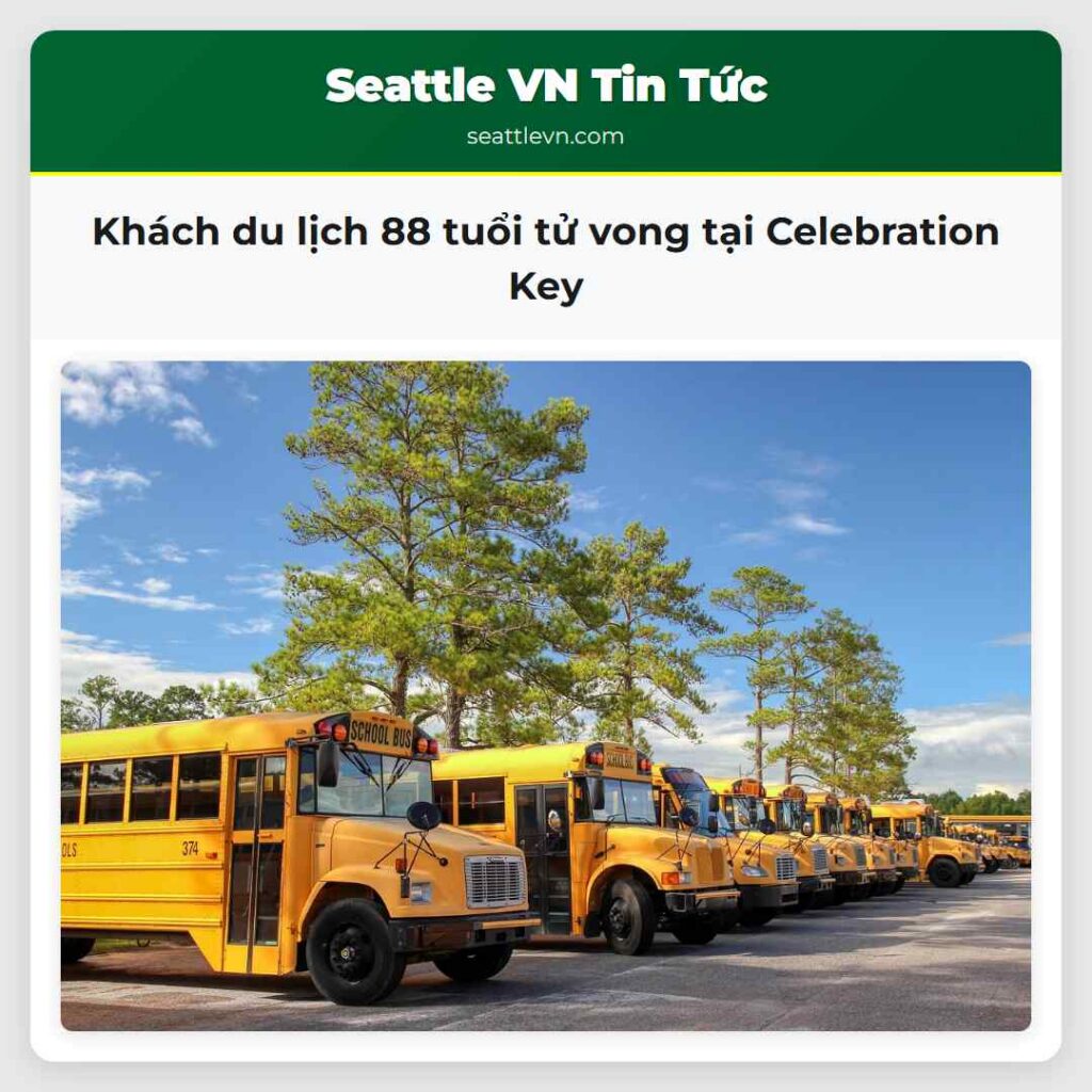 Khách du lịch 88 tuổi tử vong tại Celebration Key