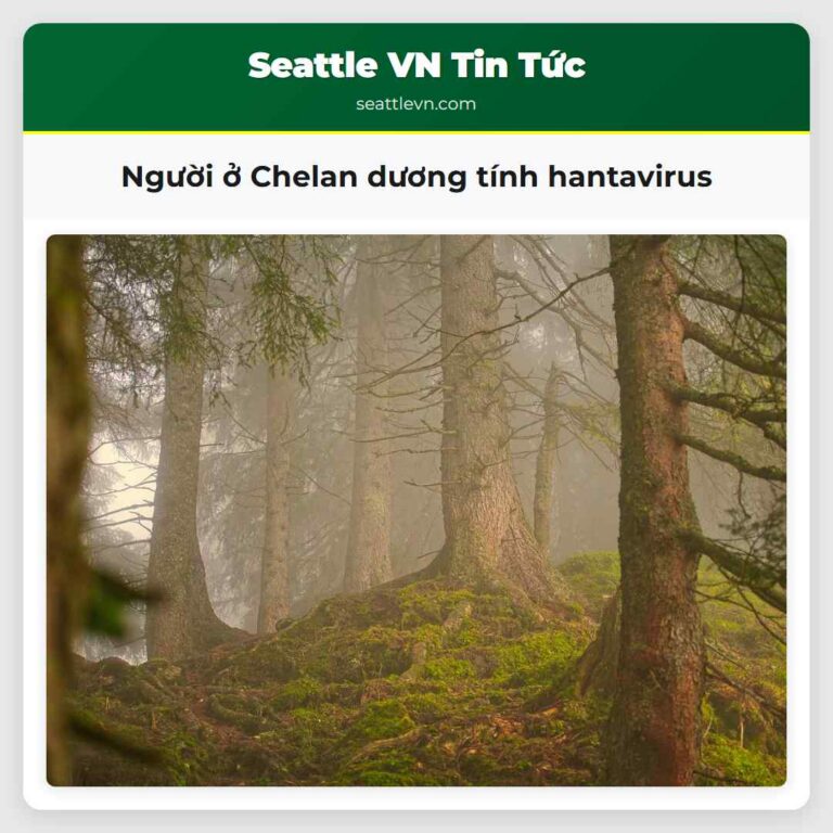 Người ở Chelan dương tính hantavirus