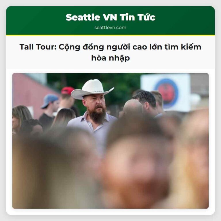 Tall Tour Cộng đồng người cao lớn tìm kiếm hòa nhập