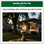 Gary Cutsinger tiền vệ Oilers qua đời ở tuổi 86