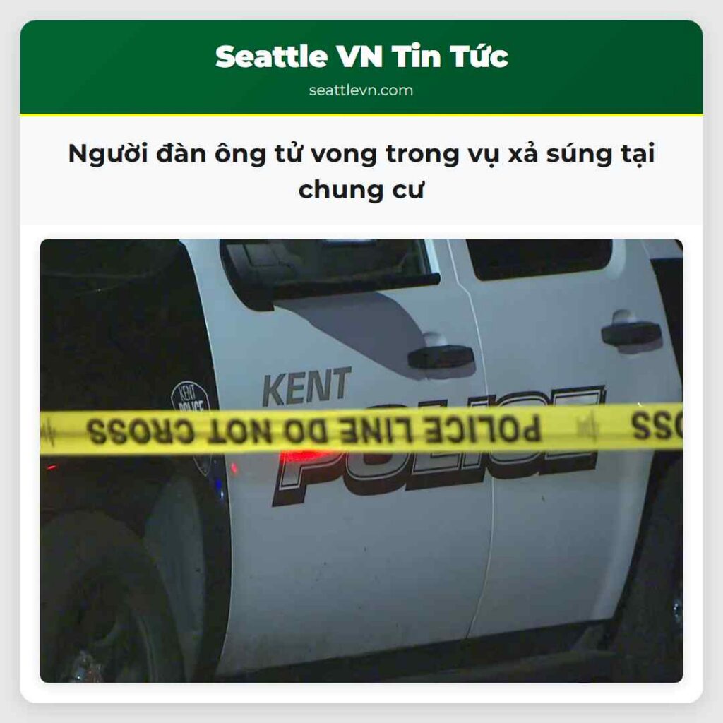 Người đàn ông tử vong trong vụ xả súng tại chung