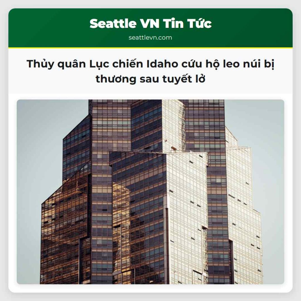 Thủy quân Lục chiến Idaho cứu hộ leo núi bị