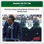 Mariners dựng tượng Randy Johnson tại T-Mobile Park