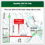 Khu vực 84th St NE được nâng cấp an toàn