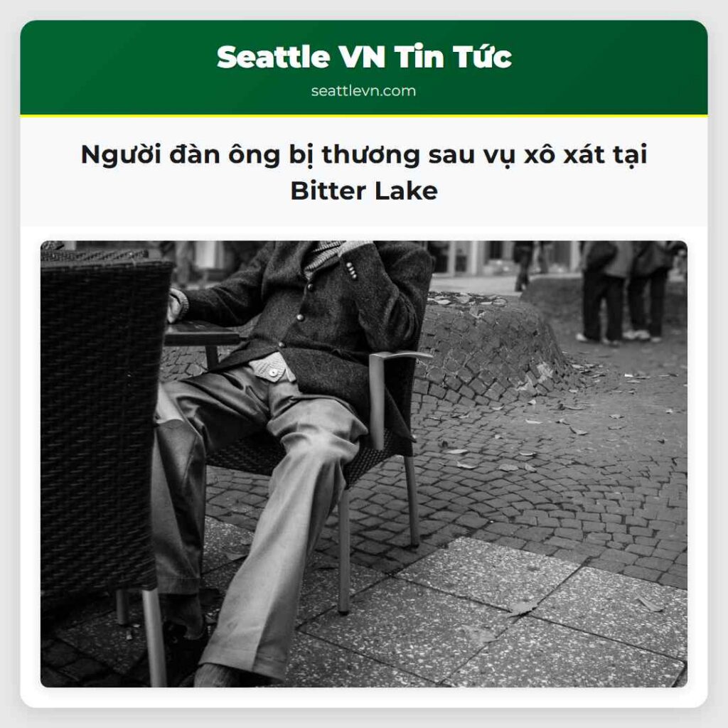 Người đàn ông bị thương sau vụ xô xát tại Bitter