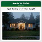 Người đàn ông bị bắt vì lạm dụng 911