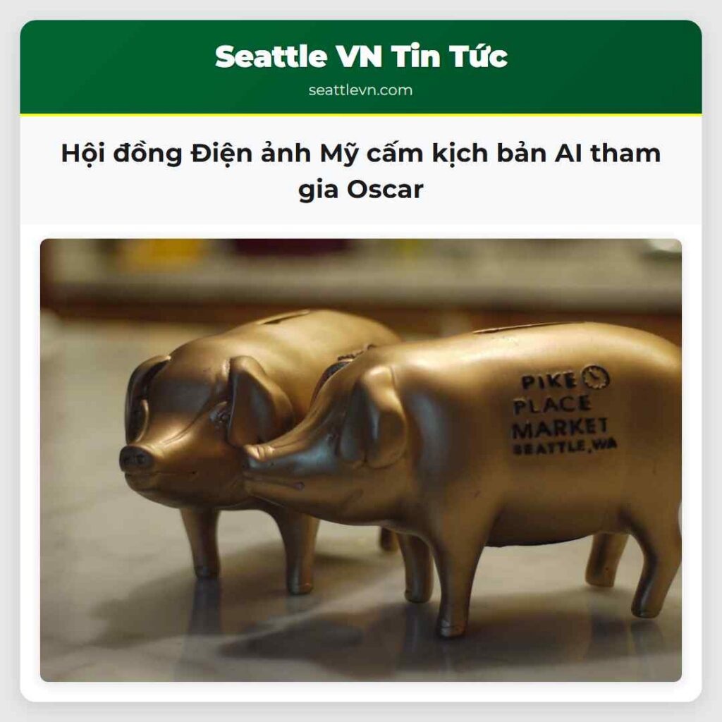 Hội đồng Điện ảnh Mỹ cấm kịch bản AI tham gia