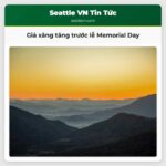 Giá xăng tăng trước lễ Memorial Day