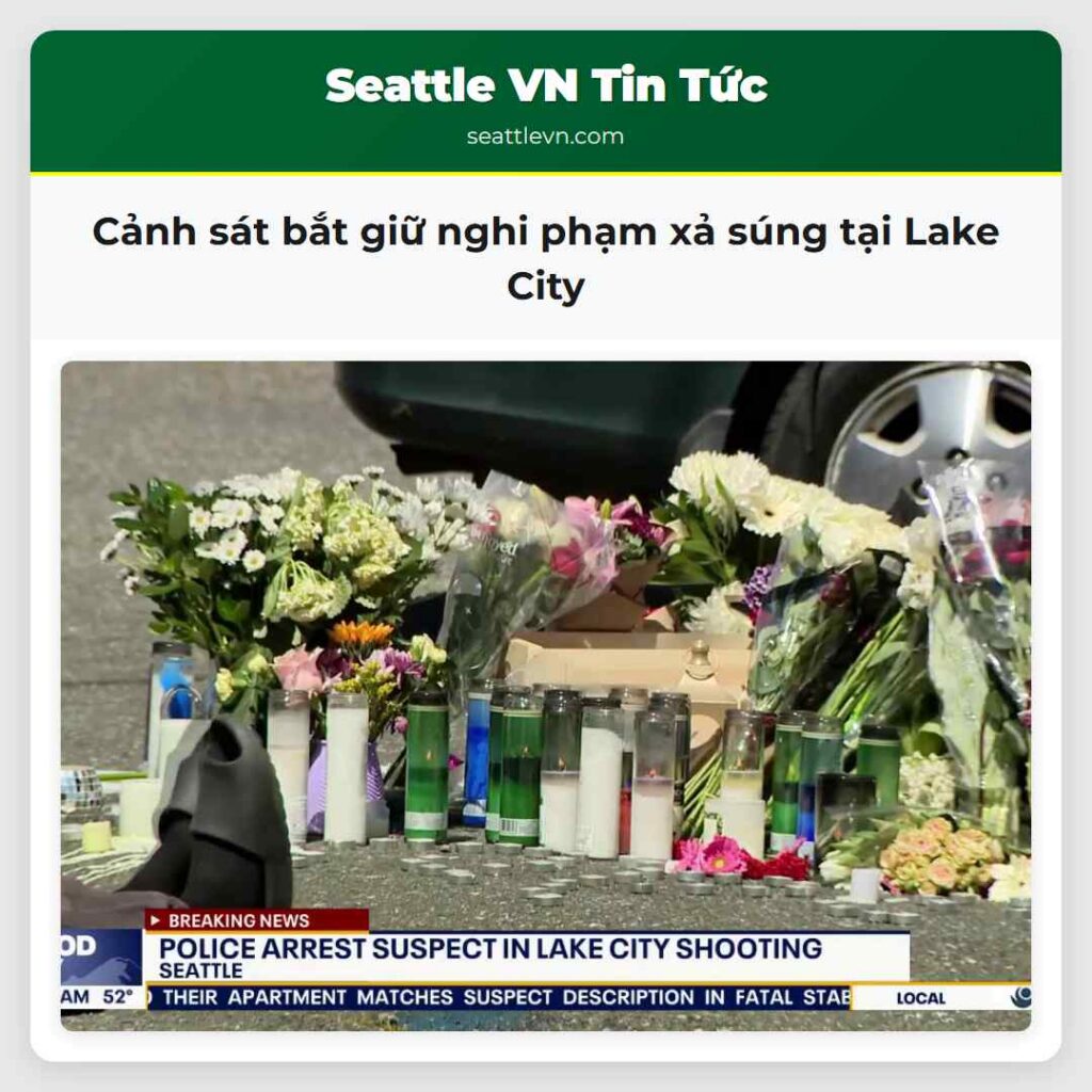 Cảnh sát bắt giữ nghi phạm xả súng tại Lake City