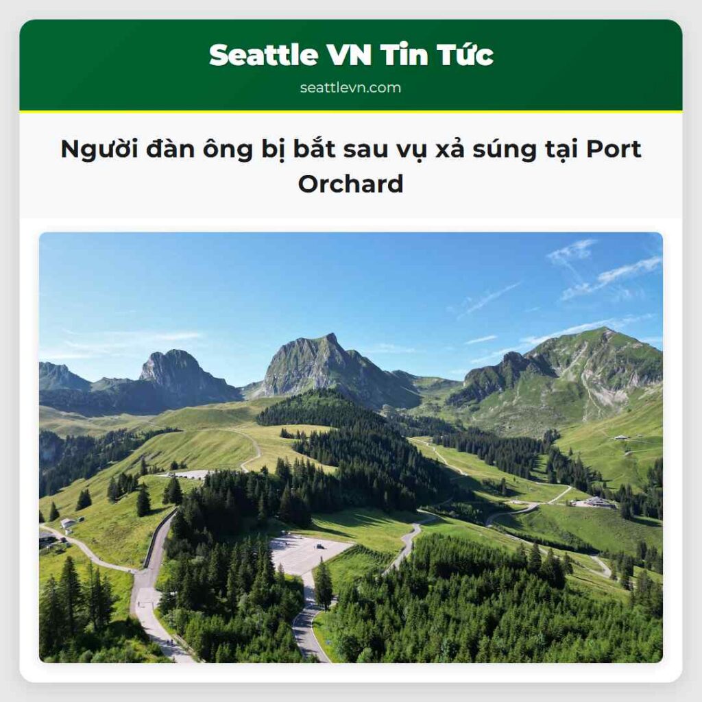 Người đàn ông bị bắt sau vụ xả súng tại Port