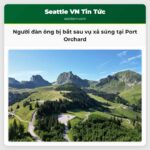 Người đàn ông bị bắt sau vụ xả súng tại Port Orchard