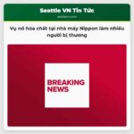 Vụ nổ hóa chất tại nhà máy Nippon làm nhiều người bị thương