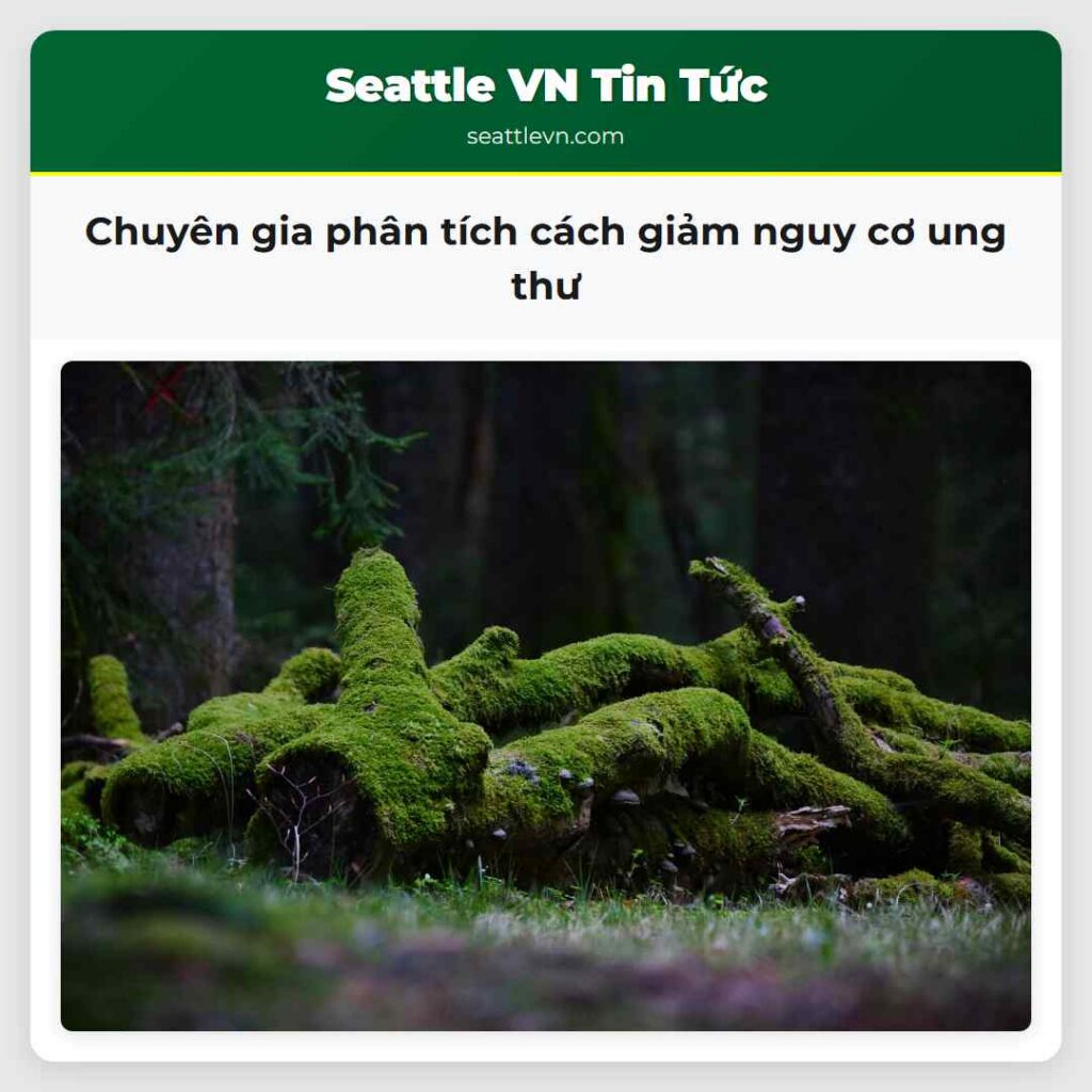 Chuyên gia phân tích cách giảm nguy cơ ung thư