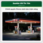 Chính quyền Pierce cảnh báo trộm xăng