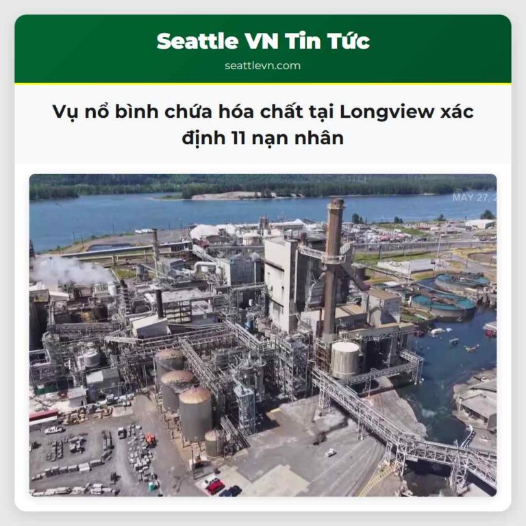 Vụ nổ bình chứa hóa chất tại Longview xác định 11 nạn nhân