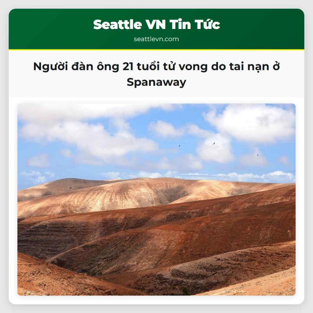 Người đàn ông 21 tuổi tử vong do tai nạn ở