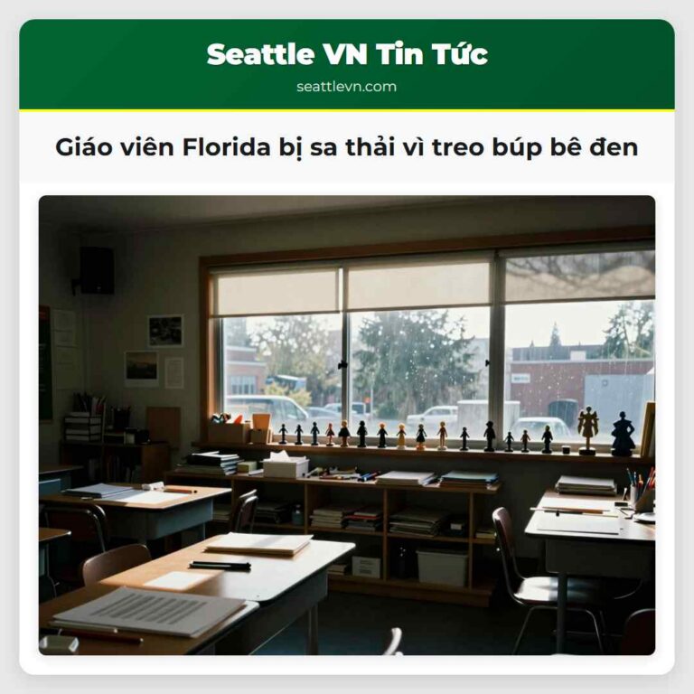 Giáo viên Florida bị sa thải vì treo búp bê đen
