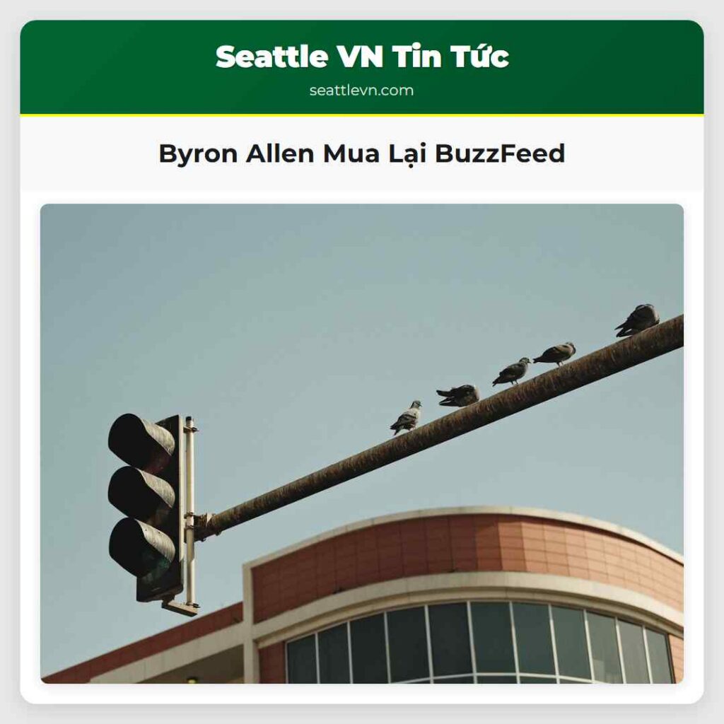 Byron Allen Mua Lại BuzzFeed