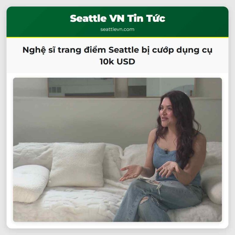 Nghệ sĩ trang điểm Seattle bị cướp dụng cụ 10k USD