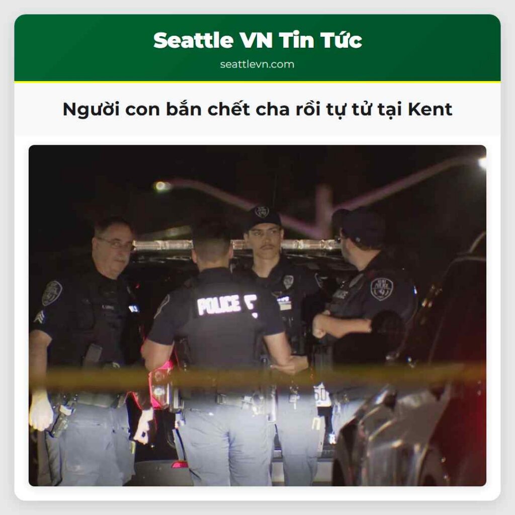 Người con bắn chết cha rồi tự tử tại Kent