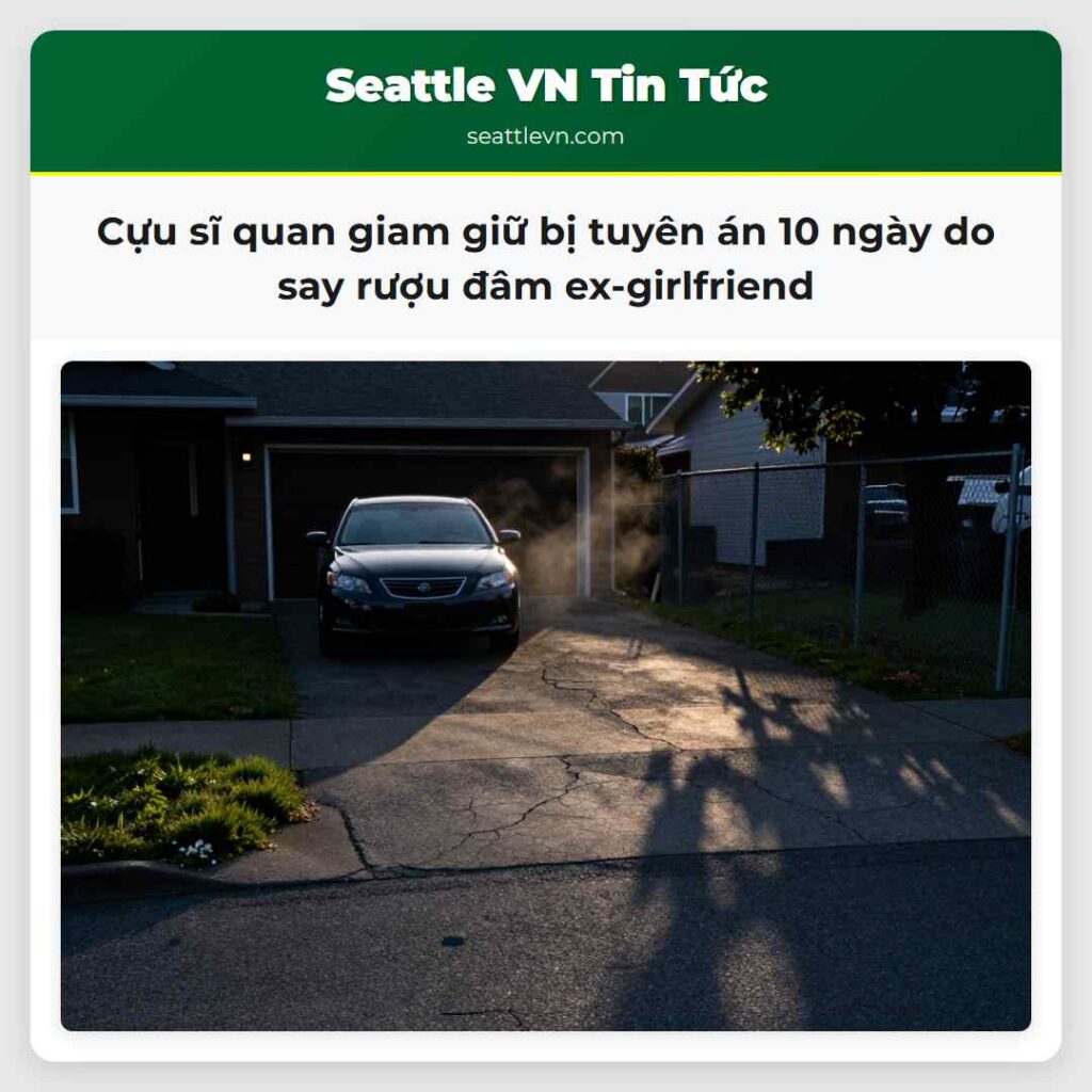 Cựu sĩ quan giam giữ bị tuyên án 10 ngày do say