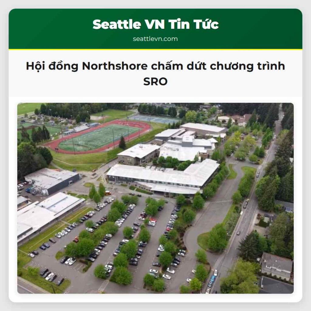 Hội đồng Northshore chấm dứt chương trình SRO