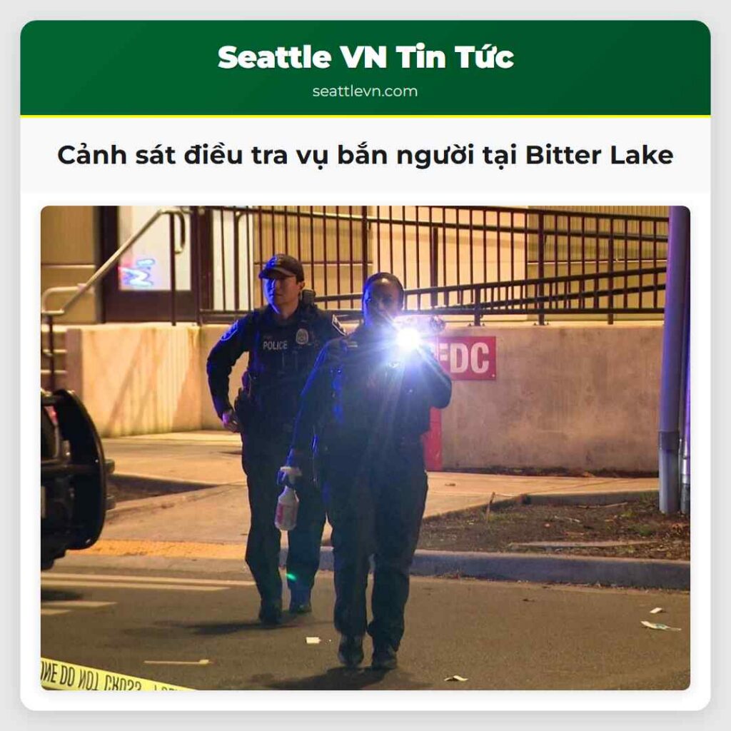 Cảnh sát điều tra vụ bắn người tại Bitter Lake
