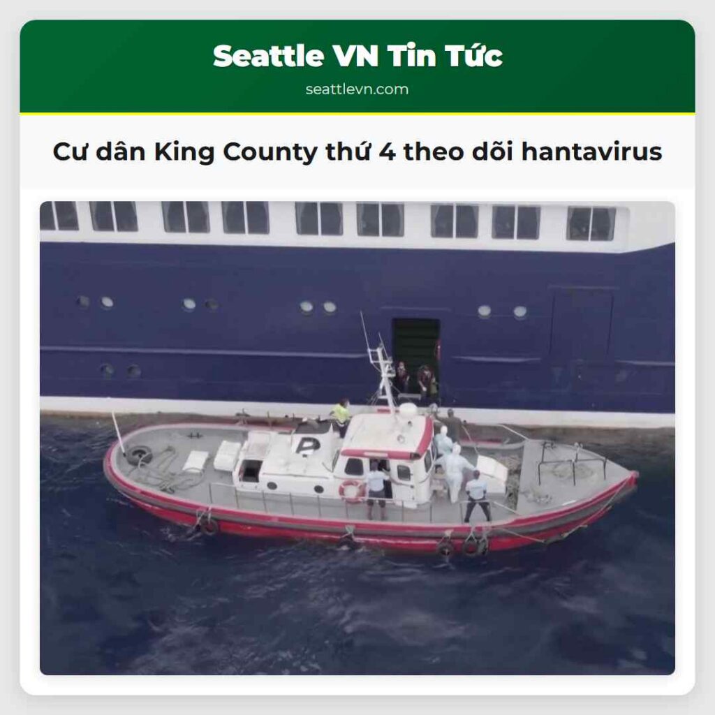 Cư dân King County thứ 4 theo dõi hantavirus
