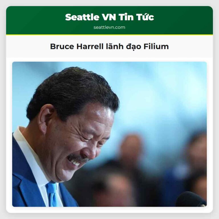 Bruce Harrell lãnh đạo Filium