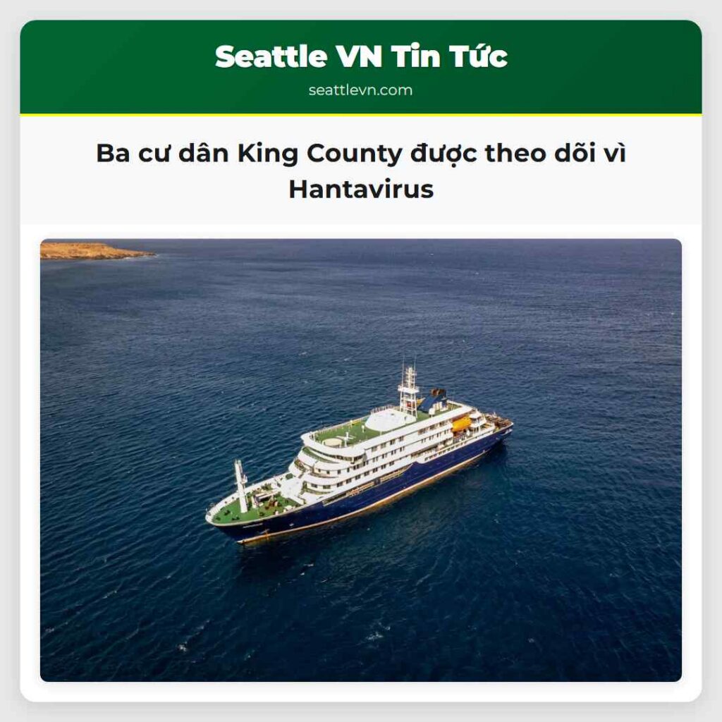 Ba cư dân King County được theo dõi vì Hantavirus