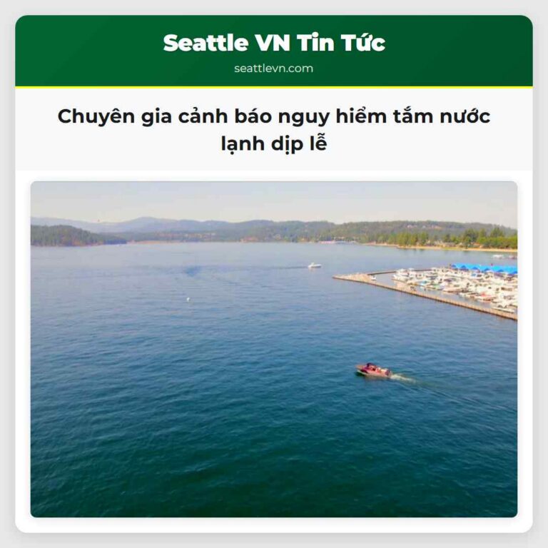 Chuyên gia cảnh báo nguy hiểm tắm nước lạnh dịp lễ